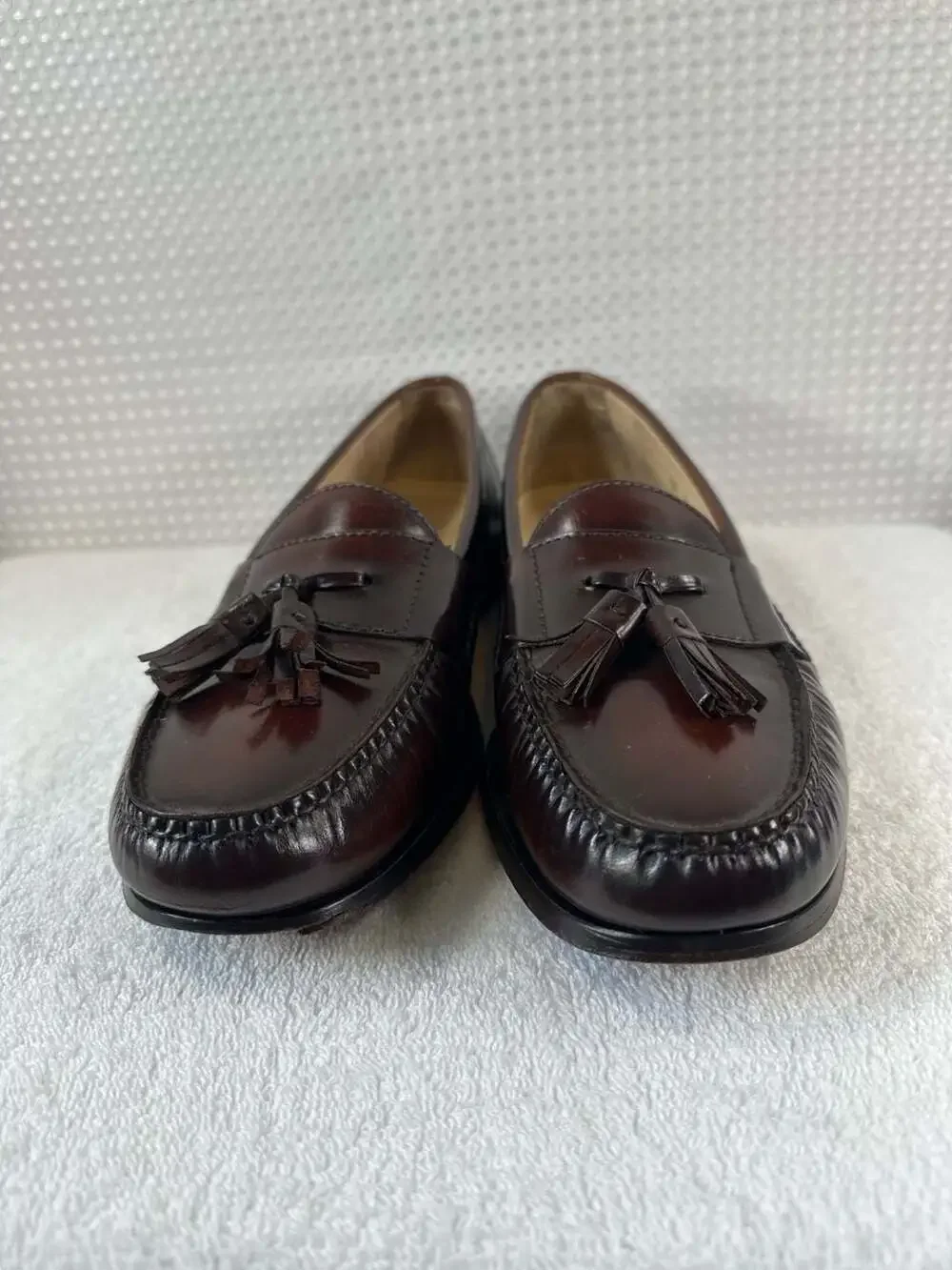 Cole Haan Men's Leather Tassel Loafers Size 10 B